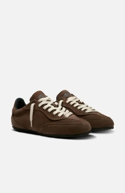 Axel Arigato Dark Brown Lace Up Sneakers In Multi