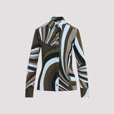 Pucci Shirts Multicolour In Multi
