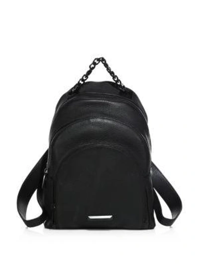 Kendall + Kylie Sloane Leather Backpack In Black