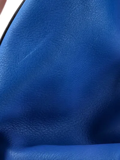 Pre-owned Loewe Anton Sling Bag Leather Medium Backpack In Blue