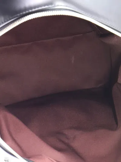 Pre-owned Louis Vuitton Josh Macassar Monogram Canvas Backpack In Brown