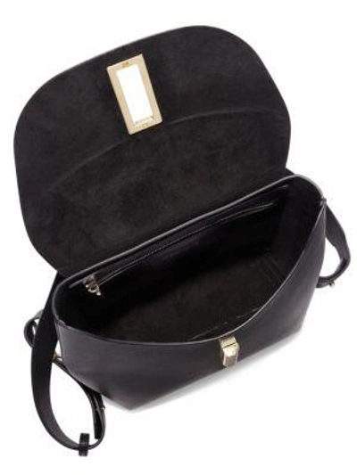 Shop Jason Wu Suvi Leather Mini Backpack In Black