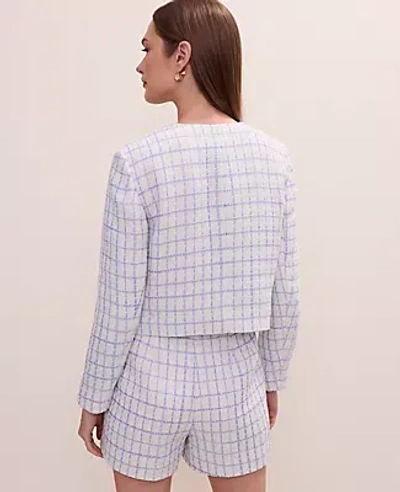 Ann Taylor Patch Pocket Jacket In White