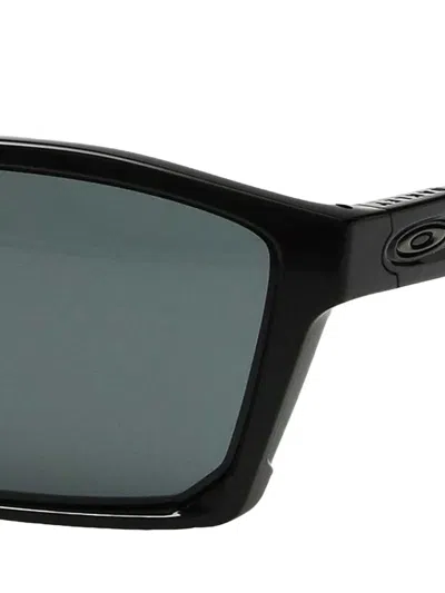 Oakley Targetline Rectangle-frame Sunglasses In Black