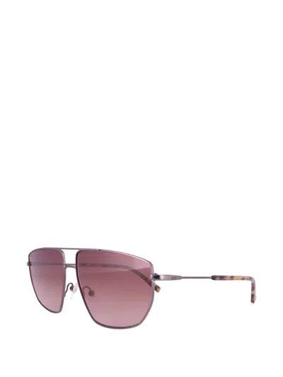 Mcm Double-bridge Pilot-frame Sunglasses In Brown