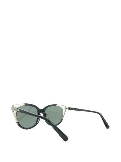 Mcm Rectangle-frame Sunglasses In Black