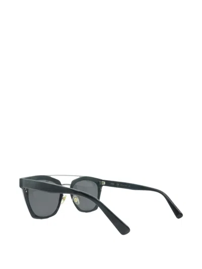 Mcm Rectangle-frame Sunglasses In Black