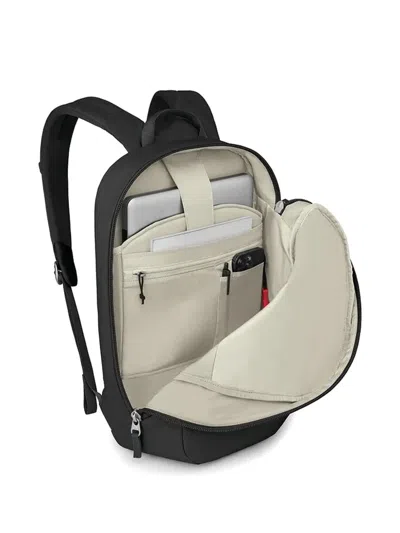 Osprey Logo-patch Backpack In Black