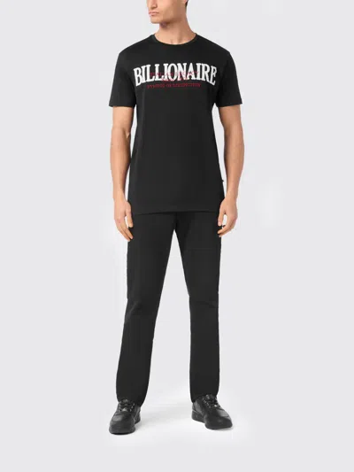 Billionaire Logo-print T-shirt In Black