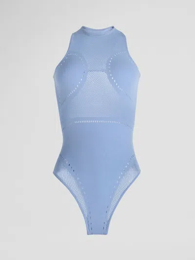 Maccapani Open Back Does-all One Piece In Blue