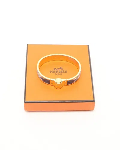 Hermes Hermès Charnier Bracelet In Multi