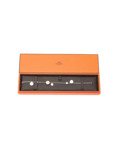 Pre-owned Hermes Hermès Ex-libris Bracelet In Multi