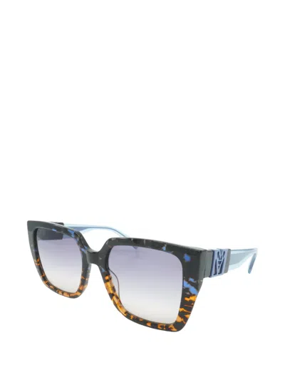 Mcm Square-frame Sunglasses In Multi
