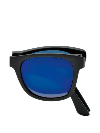 Lacoste Foldable Rectangle-frame Sunglasses In Multi