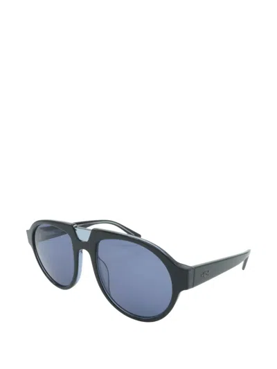 Mcm Pilot-frame Sunglasses In Blue