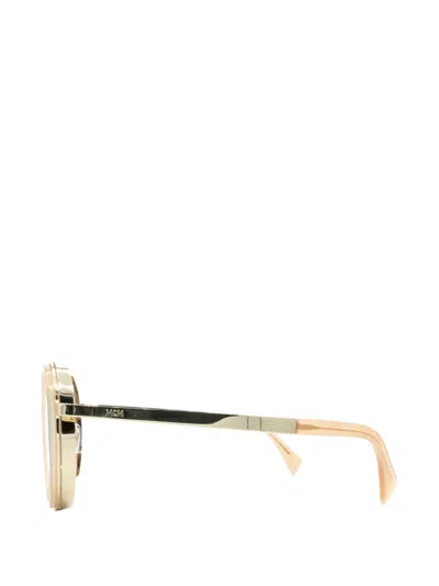 Mcm Round-frame Sunglasses In Multi