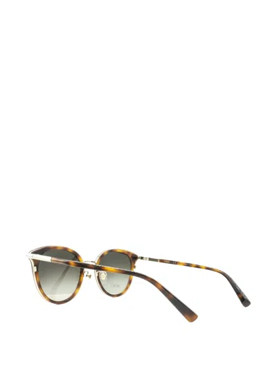 Mcm Round-frame Sunglasses In Green