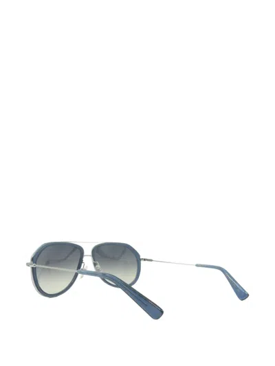 Mcm Pilot-frame Sunglasses In Blue
