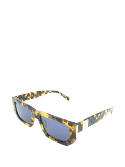 Mcm Square-frame Sunglasses In Blue