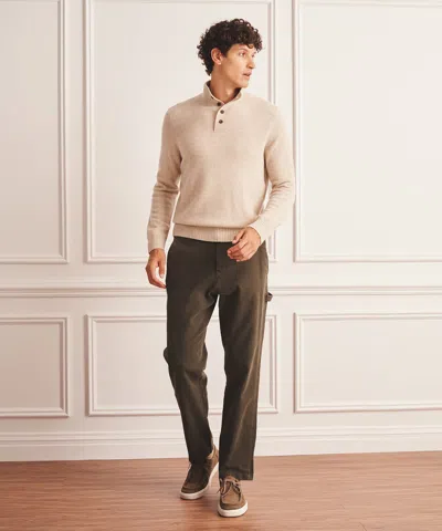 Naadam Luxe Cashmere Button Pullover Sweater In Neutral