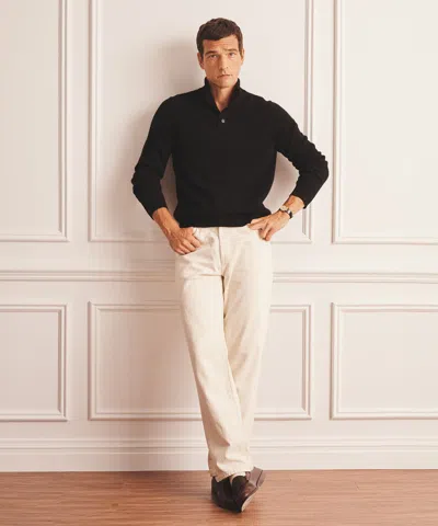 Naadam Luxe Cashmere Button Pullover Sweater In Black