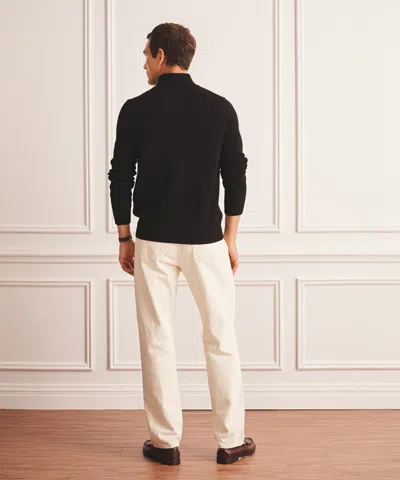 Naadam Luxe Cashmere Button Pullover Sweater In Black