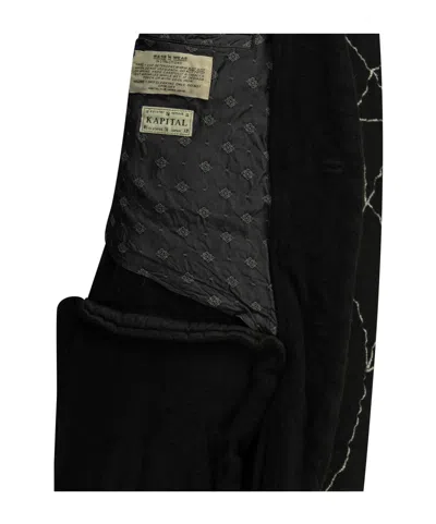 Kapital Single-breasted Button Jacket In Black