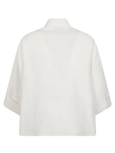 Eleventy Collared Shirt In White