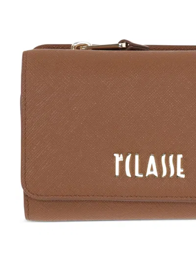 Alviero Martini 1° Classe Java City Wallet In Brown