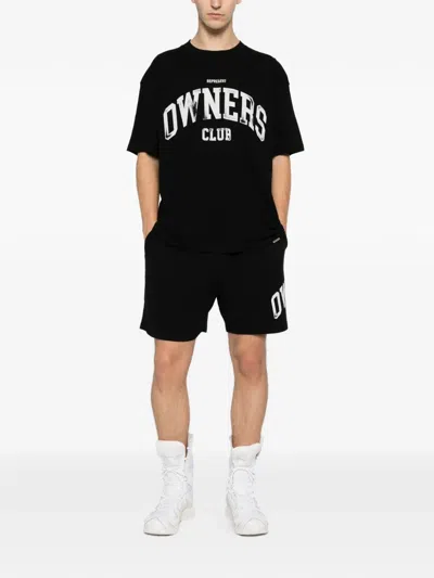 Represent Owners Club Printed T-shirt In Black