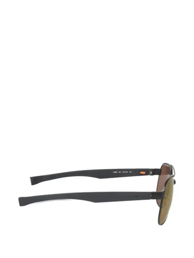 Lacoste Double-bridge Pilot-frame Sunglasses In Blue