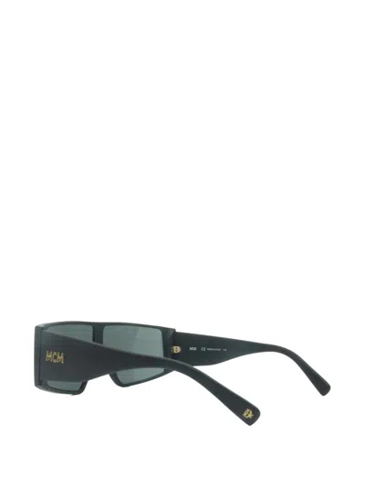 Mcm Shield-frame Sunglasses In Black
