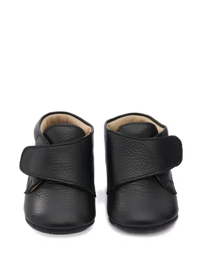 Andblue Touch-strap Ankle Boots In Black