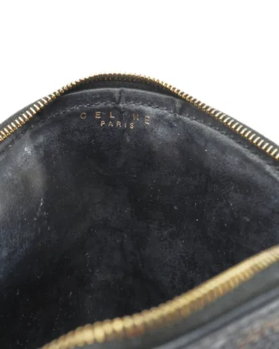 Celine Céline Macadam Pouch In Gray