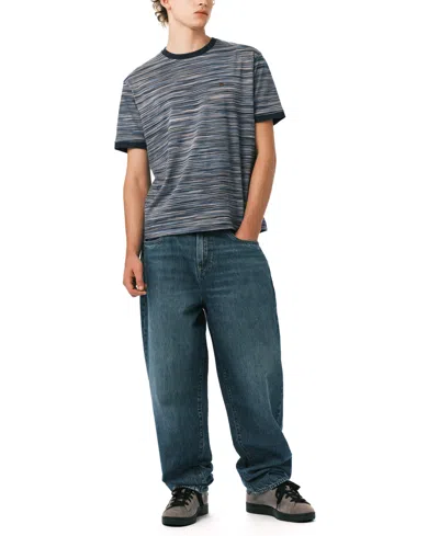 Buffalo David Bitton Men's Horizontal Stripe Pattern T-shirt In Multi
