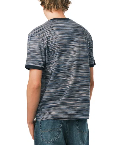Buffalo David Bitton Men's Horizontal Stripe Pattern T-shirt In Multi
