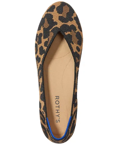 Rothys The Daily Flat In Brown In Multi