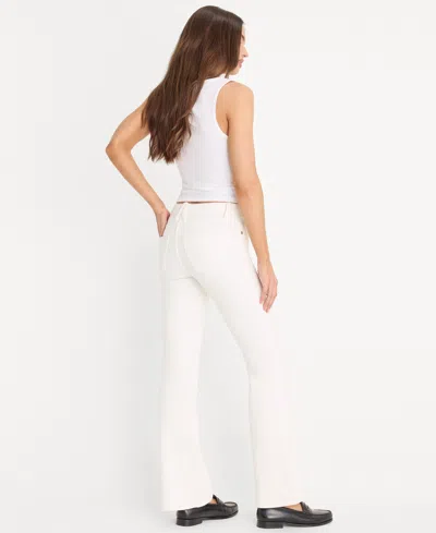 Good American Womens White001 Vintage Straight-leg Ankle Denim Jeans