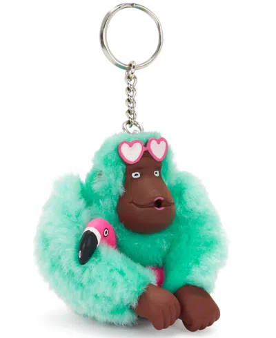 Kipling Racket Monkey Keychain Bag Charm In Green
