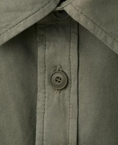 Mango Men's Pockets Overshirt In Brown