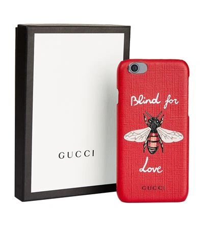 Gucci Blind For Love Iphone 6 Case In Red