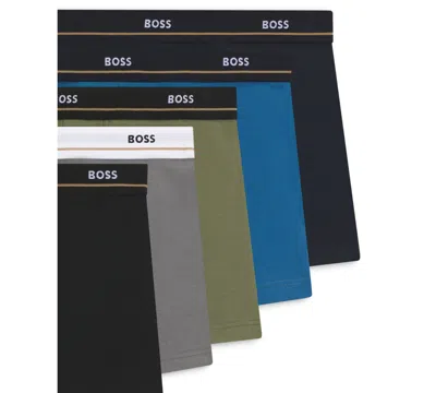 Hugo Boss 5-pack Boxer Con Logo In Black