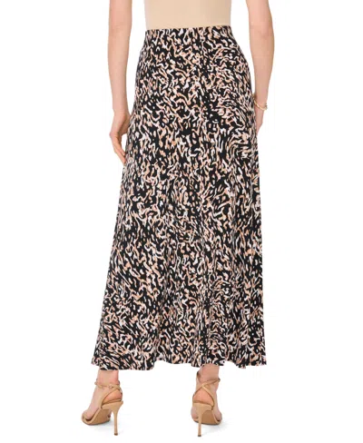 Vince Camuto Pull On Maxi Skirt In Multi