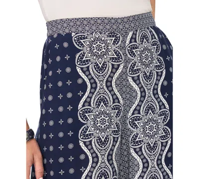 Vince Camuto Wide Leg Pull On Pants In Brown