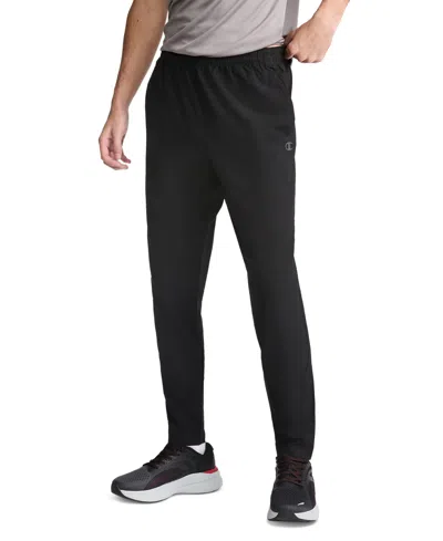 Champion Mvp Pants, Moisture Wicking, C Logo In Black