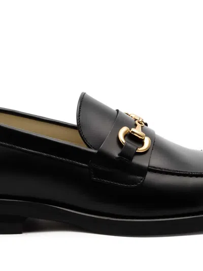 Duke + Dexter Wilde Leather Loafers In Black