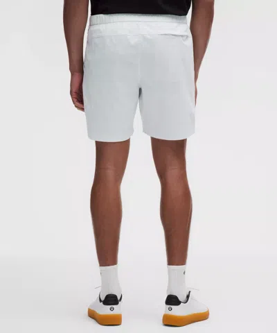 Lululemon Abc Wovenair Pull-on Short 7" In White