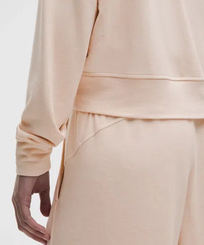 Lululemon Becalm Scoop-neck Pullover In Neutral