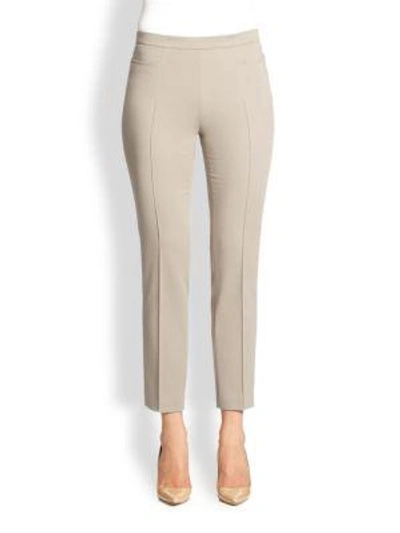 Shop Akris Punto Women's Franca Cotton Pants In Cord