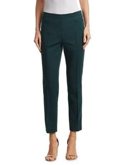 Shop Akris Punto Women's Franca Cotton Pants In Cord